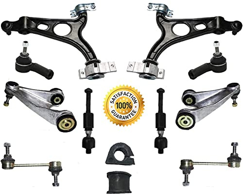 KIT BRACCI SOSPENSIONE ANTERIORI RINFORZATI COMPATIBILI CON ALFA ROMEO 147-156 - GT - 12PZ