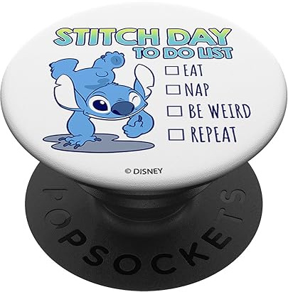 Disney Lilo & Stitch Stitch Day To Do List PopSockets Adhesive PopGrip