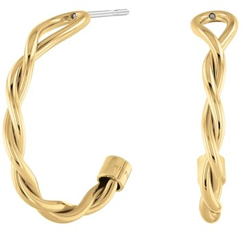 Tommy Hilfiger Jewelry Creolen für Damen aus Edelstahl Gelbgold - 2780687