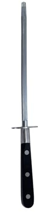 Pradel Excellence - Fusil d'Affûtage Maître Chef 20,5 cm - Acier Inoxydable 3CR14 - Manche Ergonomique POM - Affûtage Facile & Précis - Qualité Professionnelle, Beige