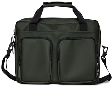 RAINS Texel Tech Laptop Bag Waterproof Bag for College, Work Fits 15 inches laptop Travel Backpack Front Zip Pockets