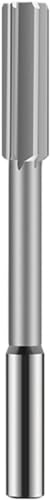 Reibahlen 2-20 mm HSS-Maschinenreibahle mit geradem Schaft, hochpräzise H7-Reibahle mit verlängerter Klinge aus weißem Stahl (Farbe: D9 mm, H7-Klingenlänge 36 mm) ( Color : D20mm H7 Blade Length 60mm