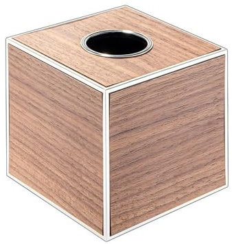 Kosmetiktücher Box Taschentuchbox aus Walnussholz, Massivholz, hochwertige Schubladenbox for kommerzielle Hotels, gehobene, leichte, luxuriöse, dekorative Taschentuchbox für Esszimmer Badezimmer Schla