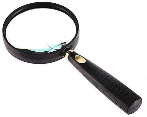 CXQC Lupenbrille, Vergrößerungsbrille, tragbar, für alte Männer, zum Lesen, HD, Handlupe, Glas, Spielzeug, Spiele, Hobbys