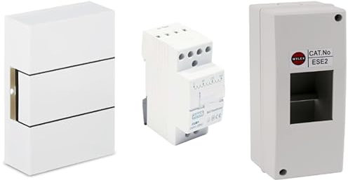 Video Doorbell Installation Kit, Google Nest Hello, Ring, Blink, Arlo and Eufy Compatible (Chime + Transformer + Enclosure)