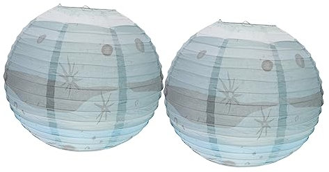 DOITOOL 2piezas Linternas Plegables Decoración Infantil y Cumpleaños Para y Celebraciones