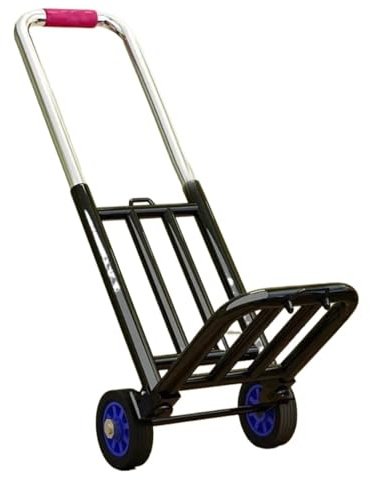 Carrello della Spesa Grande e Pieghevole, Carrello a Mano Retrattile Portatile, Carrello della Spesa Magico, Carrello carichi Domestici, Portapacchi Versatile, Carrello Pieghevole Facile riporre