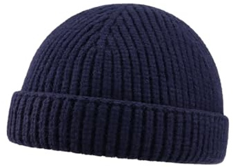 YAMEE Docker-Cap Herren Beanie Warme,Winter Strickmütze Damen,Docker Mütze Männer Weich Licht,Seemannsmütze,Hafenmütze