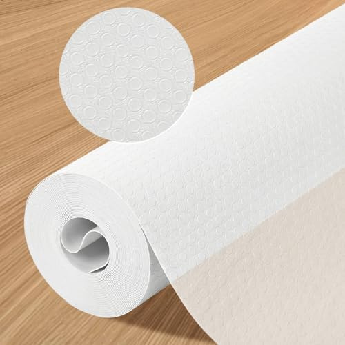 Tapis de Tiroir, Inserts de Tiroir de Cuisine 30 cm x 500 cm, Tapis de Protection pour Armoire, Eva Transparent pour Armoires de Cuisine étagère Armoire (30 x 500 cm) (B)