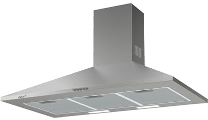 CATA OMEGA 900 645 m³/h De pared Acero inoxidable C - Campana (645 m³/h, Canalizado/Recirculación, D, A, B, 71,8 dB)