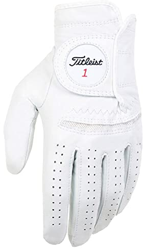 Titleist Herren Golfhandschuh Perma-Soft, Herren, Perma-Soft Men's Cadet Left Pearl, Pearl, Cadet Medium/Large
