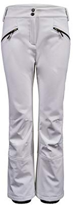 Killtec 36410-000 softshell byxor med snöfall, vit, 44
