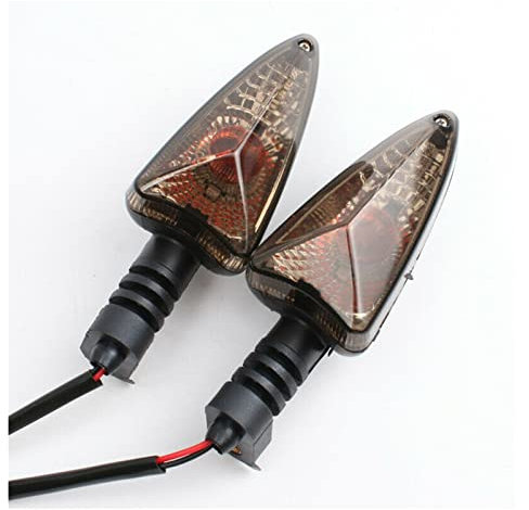 Motorrad Blinkeranzeige Motorrad-Signalleuchte Für Street Triple R/S 2008-2017 Blackening Tip Modifizierte Retro-Blinkerlampe