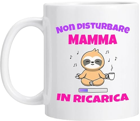 DasyFly Divertente tazza da caffè e tè per la mamma, regalo per la festa della mamma, ottimo regalo di Natale e compleanno per la mamma