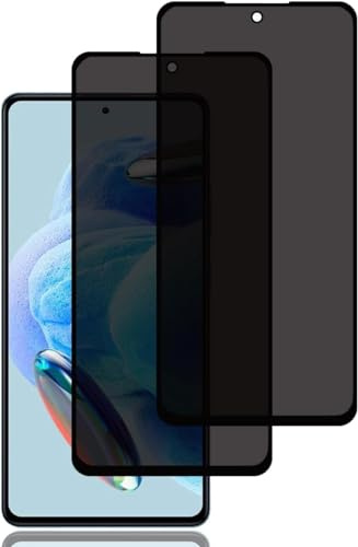 Fiokxie [2 Pièces] Verre Trempé Anti Espion avec HONOR 200 - Anti Spy Film de Protection Dureté 9H, Privacy Film Protection Écran, [Anti-Rayures] 3D Vitre Protecteur Filtre Confidentialité