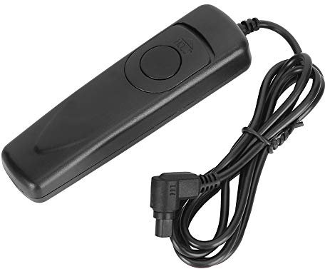 Shutter Release Remote Control Cable, RS80N3 Shutter Release Remote Control Wired Remote Control Switch Cord for 50D 40D 30D 20D 10D d60 d30