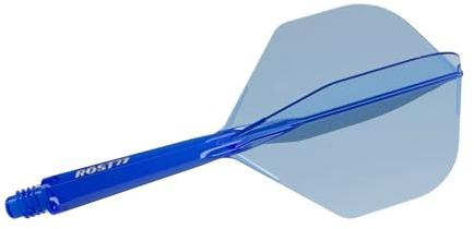 CUESOUL ROST 77 Integrierter Dartschaft und Flight, Standardform, 3er-Set (klare Farbserie)