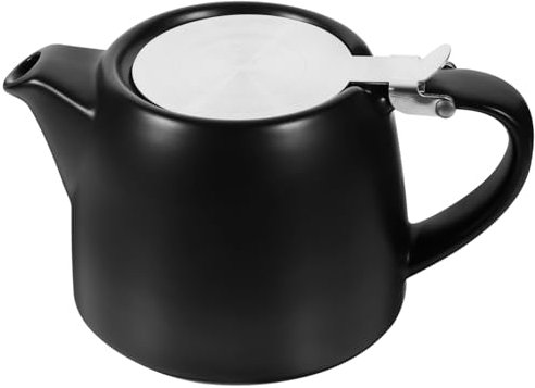 NOLITOY Teiera Infusore in Ceramica Bollitore Per Tè Da Cucina Piccolo Bollitore Colino Per Tè Freddo o Caldo