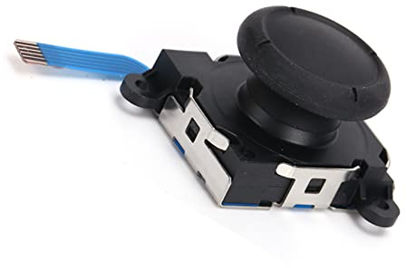 Generic Analog Joystickmodul för Ersättning för/Lite, Bekväm Joystick för Enkel Användning, för Kontrollerdelar (Svart)
