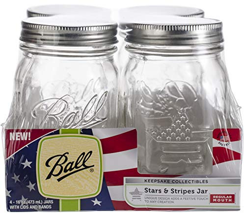 Ball 1440069056 Mason Glass Jar Craft Supplies, Food Storage, Multi