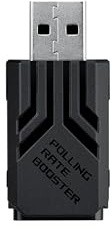 ASUS ROG Polling Rate Booster Black (für ROG Gaming Maus und Tastatur, kabellose und kabelgebundene Pollingraten von bis zu 8000 Hz, ROG SpeedNova, verbesserte Synchronisation mit Monitoren, schwarz)