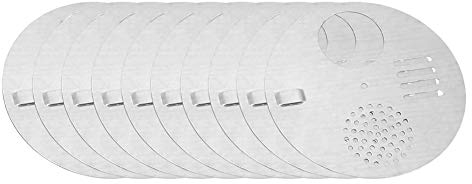TOPINCN Beehive 10 stücke Edelstahl Disc Nest Tür Disc Nuc Box Eingangstore Imkereiausrüstung Bienenstock Werkzeug Imker