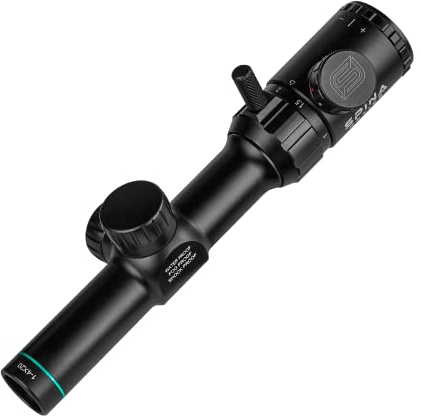 SPINA OPTICS portée de visée Optique de Chasse 1-4X20 Lunettes de visée réticule portée de Fusil avec Supports (avec des Anneaux de 11 mm)