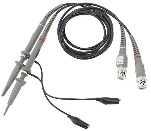 TuToy 2Pcs P6100 Dc-100Mhz Oscilloscope Testeur Scope Clip Probe