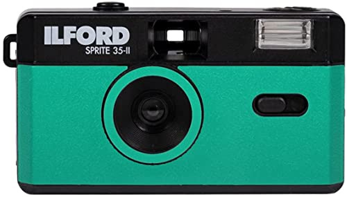 Ilford Sprite 35-II Kamera, grün&schwarz