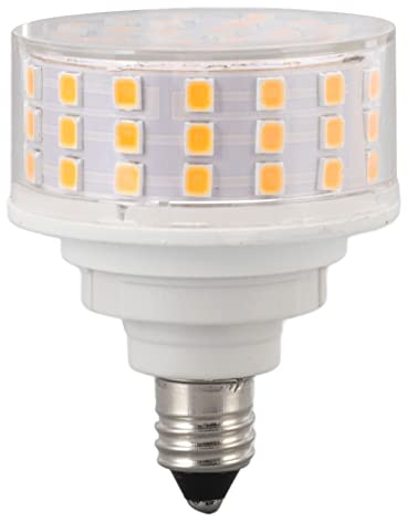 Haofy E11 LED Small Base Lamp, 10W LED Corn Light Bulb for Ceiling Table Cabinet Lamp (Warm Light)