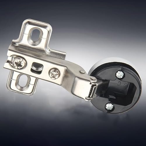 Accessori per Cerniere Eleganti per Armadio e Porta in Vetro, Set di 2 Cerniere