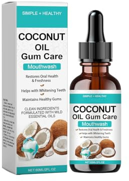 Aceite De Menta Para Blanquear Dientes,Aceite Natural Para Dientes Más Blancos,Blanqueamiento Suave Sin Dañar El Esmalte,Fresco Sabor A Menta Para Agradable Aplicación.