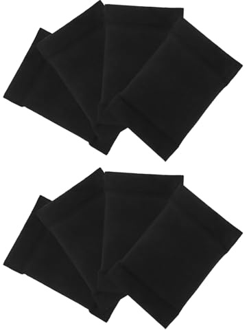 TOGEVAL Inserti Imbottiti per Borsa Fotografica 8 Pezzi Divisori Regolabili per Obiettivi e Fotocamere Organizer Protettivo Antivibrazione per Attrezzatura Fotografica da Viaggio e