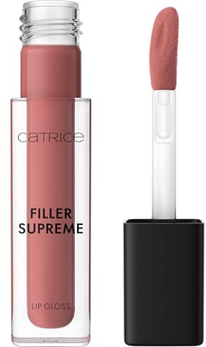 Catrice | Filler Supreme Lip Gloss with Peptides & Hyaluronic Acid | High-Shine, Hydrating Formula with Non-Sticky, Glossy Finish | Vegan & Cruelty Free (050 | Nude, Not Rude)