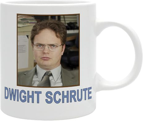 ABYSTYLE The OFFICE Mug 320 ml Dwight Schrute - officiell produkt - keramisk mugg med högkvalitativ sublimeringstryck
