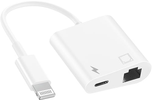 2 en 1 Lightning vers réseau LAN Ethernet RJ45