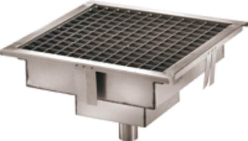 Caniveau de Sol pour Cuisine Professionnelle - Sortie Verticale - L2G