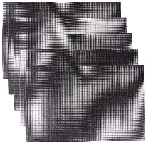 Balacoo 5PCS Aquarium Divider Tray Plastic Grid Aquarium Egg Crate Light Diffuser Fish Tank Filter Bottom Isolation ((Black)