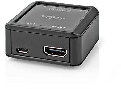 Nedis | Digital Audio Converter | 1-way | Connection input: HDMI™ Input | Connection output: 2x (2x RCA Female) / 3.5 mm | eARC | Automatic | Anthracite