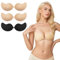 flintronic Soutien Gorge Adhesif, Soutien Gorge Dos Nu Invisible, 3 Paires Soutien Gorge sans Bretelle Réutilisable pour Les Robes de Soirée Robes de Mariée