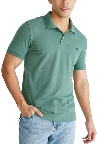 Aero A87 Solid Pique Polo, Treeline, M