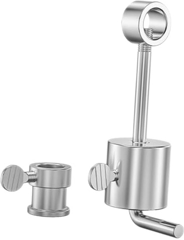 BESPORTBLE Electroplated Chicken Rack Rotisserie Balance Weight Stainless Steel Spit Grill Accessories for Outdoor Barbecue Rotisserie Spit Rod Stopper