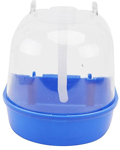VILLFUL Vogelbadewanne Für Haustiere Einfache Vogel-kunststoffbadewanne Käfig-außenbadewanne Zum Aufhängen Papageienbadewanne Zum Aufhängen Mit Wasserinjektor Für Einfache Benutzung