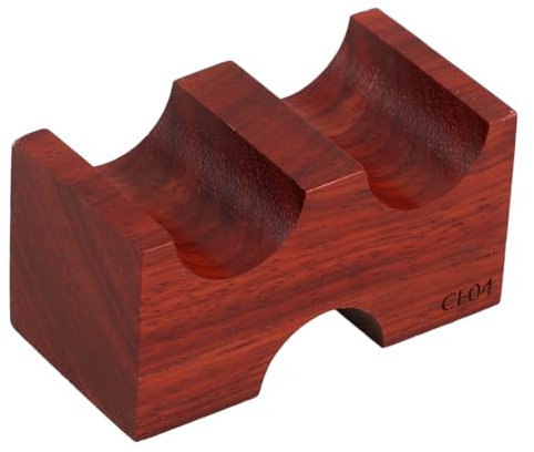 PRETYZOOM Wooden Power Cord Bracket Cable Holder Desk Cable Management Tidy Audio Organizer