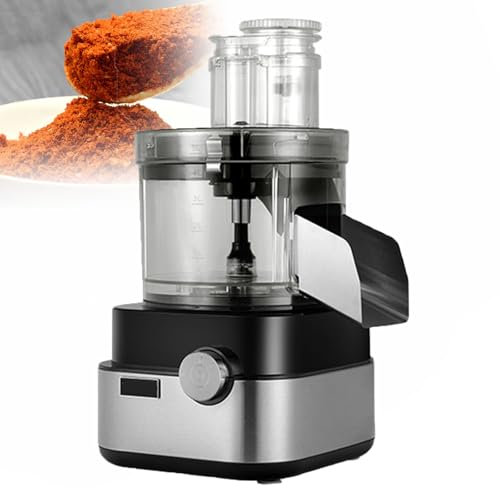 URJWAN Macchina per Tagliare A Cubetti, Elettrica per Frutta, Cubo, Automatico, per Patate, Cipolle, Cubo, con Lame da 6/8/10/12/15 Mm per Uso Commerciale E Domestico USA