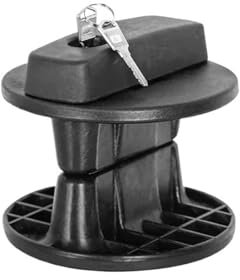 Bensinkanner Bensindunkar Bensindunklåsfäste för 10 20 30L Jerry Bensintank Oljebehållare Reservbensintank reserv med nyckel(1PC for 30L)