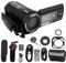 56mp Digital Camera Digitale 5K WiFi 3in Touchscreen 18x Zoom Anti Shake Loop Registrazione Videocamera per Videocamera per Micro Film per esterni.
