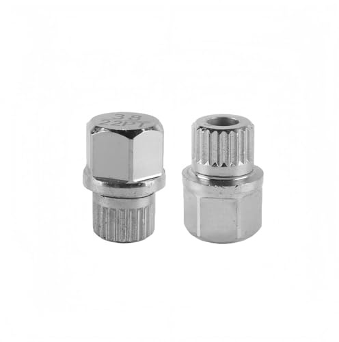 Enwye Clé à douille pour écrou de roue de voiture, pour séries 5/3/1 X1 X3 X5 X6 38/22PT, acier au chrome-molybdène chromé