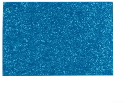 Blank Pickguard Sheet for Electric Guitar DIY Scratchplate Material 44 x 29 cm 3-lagig Compatible with ST and Tele Styles Black White Vin(Blue Pearl)