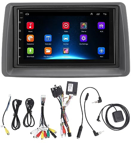 BONKZEBU Autoradio Touchscreen 7 Pollici 12 Lettore Multimediale Wireless di Navigazione GPS per Panda 2003 2004 2005 2006 2007 2008 2009 2010 2011 2012 Sostituzione (2+32+Carplay)